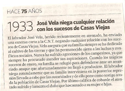 75 aniversario del atentado a José Vela Morales y 3