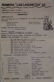 La Romería de las Lagunetas. Las actividades y 4