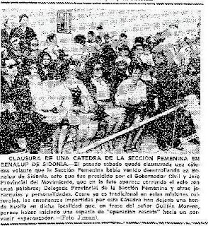 La sección Femenina