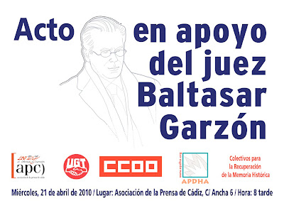 Apoyo a Garzón