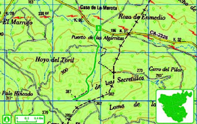 Sendero por la finca del Canuto