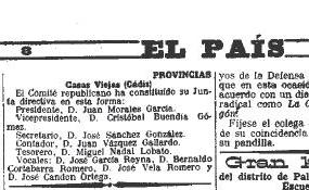 Anticlericalismo en el siglo XIX en Casas Viejas. Y 2