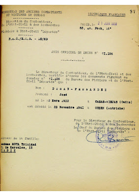 Casasviejeños en Mauthausen