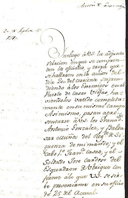 Sorpresa en el sitio de Casas Viejas