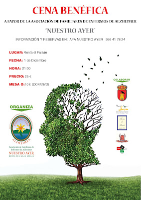 Cena benéfica Alzheirmer