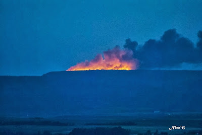 Incendio en el Retín