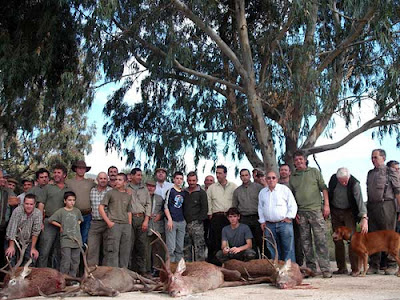 La Sierra. Las actividades económicas. La caza mayor