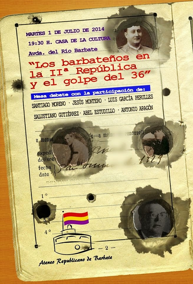 Mesa redonda en el Ateneo Republicano de Barbate