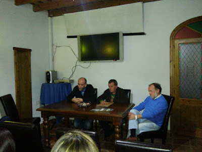Conmemoración del XXV aniversario de la segración de B-CV en la Posada Casas Viejas.