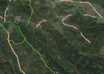 Patrimonio municipal. Agua, vías pecuarias y dehesas. Vías pecuarias. Y 17