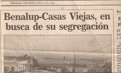LA INDEPENDENCIA DE BENALUP-CASAS VIEJAS. Colaboraciones.  25 AÑOS SOÑANDO UN TÉRMINO NATURAL Y JUSTO. Por Andrés Jesús García Mateos. 6