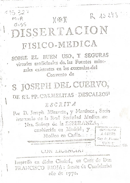 Las aguas del monasterio del Cuervo. 1