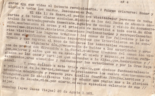 La tragedia de Casas Viejas contada en 1965. Y 3