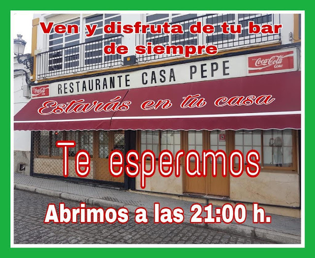 Nueva apertura del bar de Pepe