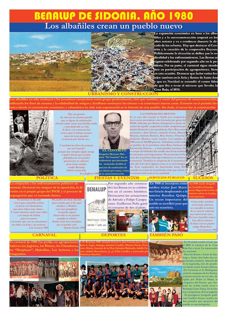 Cuarenta años no son nada. Los años convulsos. 1980. Los albañiles crean un pueblo nuevo. 3
