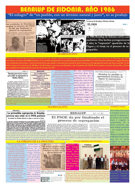Cuarenta años no son nada. La lucha por la segregación y el término. «El milagro» de «un pueblo, con un término natural y justo», no se produjo. 1986