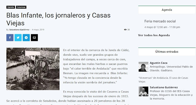 Casas Viejas en el portal de Andalucía