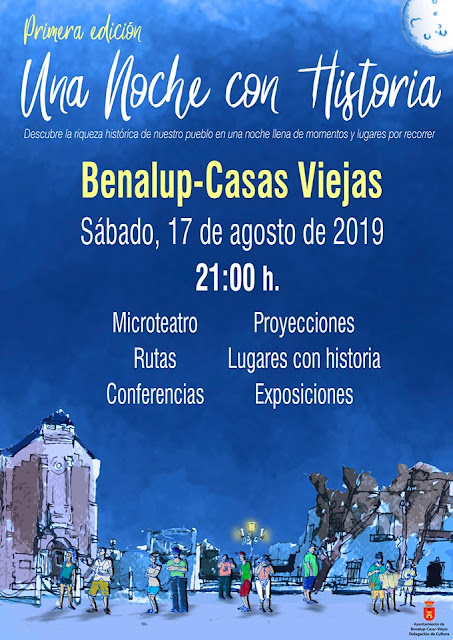 Hola vacaciones y I edición de noche con historia