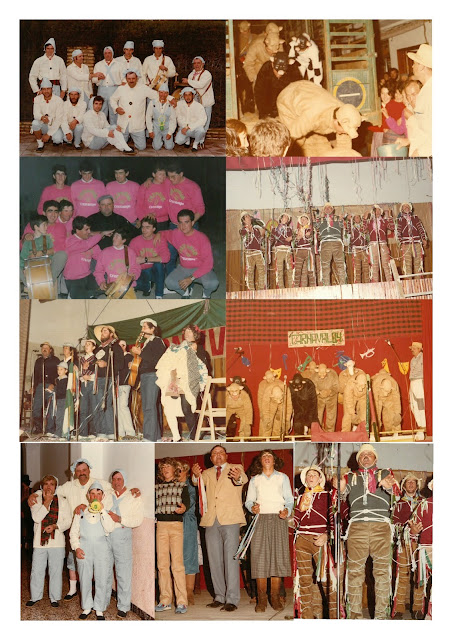Patrimonio cultural familiar de B-CV. Carnaval. Mateo Aguilar, Reputo y Santitos.