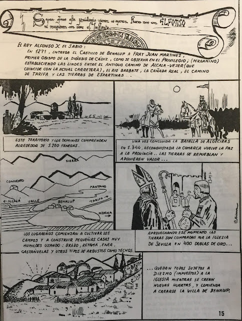 La historia de Benalup-Casas Viejas en comic. De la reconquista al siglo XX.4