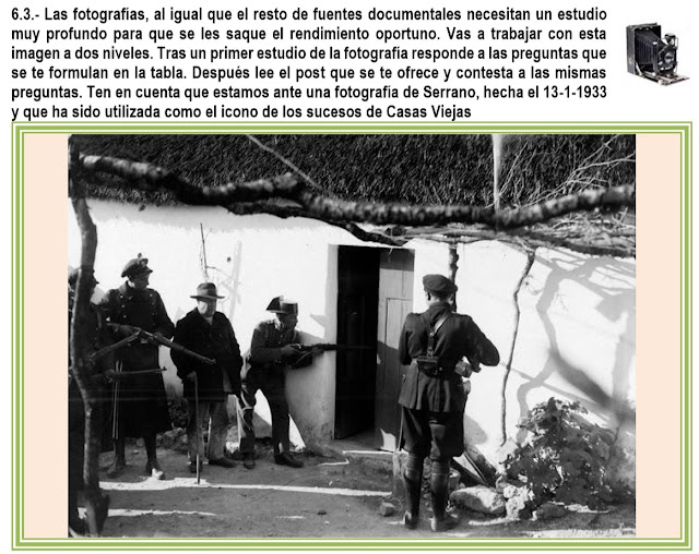 UNIDAD DIDÁCTICA. Casas Viejas. La lucha por la libertad y la verdad. 12. La fotografía icónica de los sucesos.
